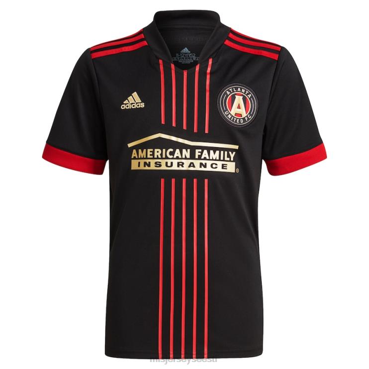 MLS Jerseys lapsed atlanta united fc jurgen damm adidas black 2021 the blvck kit replica jersey P0VN1204 särk